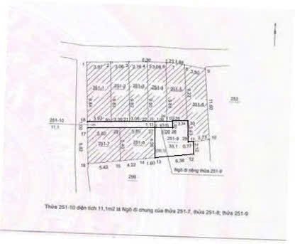 Bán đất thổ cư: Chủ cần bán lô đất 33m2 Phú Lương, Hà Đông