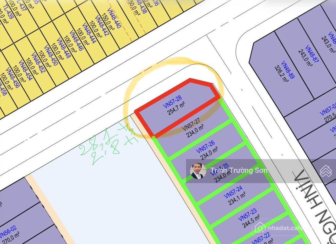 Bán biệt thự: Lô góc 2MT VN86-09 Vịnh Ngọc - Vinhomes Cần Giờ giá 23.6 tỉ