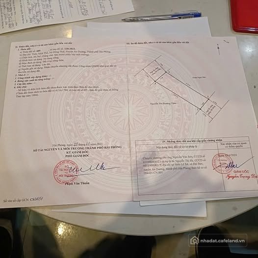 Bán đất thổ cư: Đất vàng Xích Thổ, An Dương, cơ hội an cư vẹn toàn hơn 800 triệu