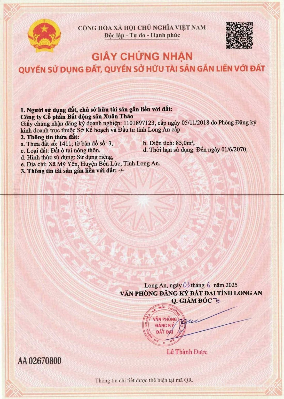 Bán nhà phố dự án: Bán nhà phố thương mại 4 tầng tại Mỹ Yên - Bến Lức (cách chợ 