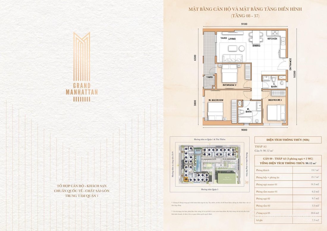 Bán căn hộ chung cư: Cập nhật rổ hàng chuyển nhượng căn hộ The Grand Manhattan t