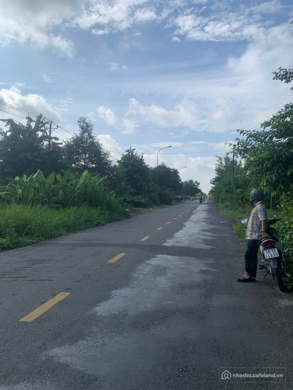 Bán đất thổ cư: bán đất mặt tiền đường TÔN ĐỨC THẮNG (cũ) đoạn viện lúa Thới Hòa