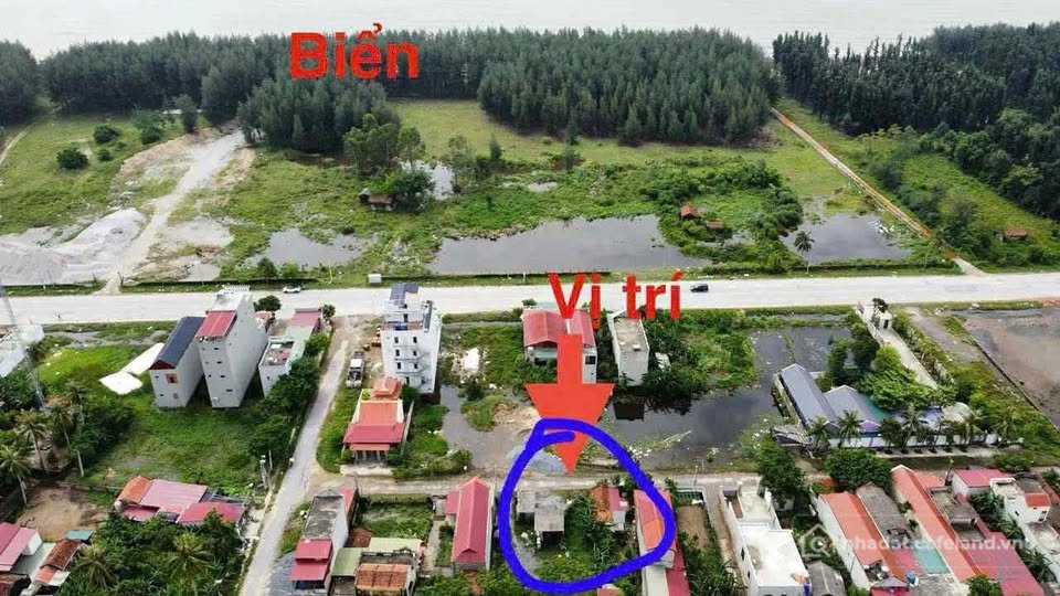 Bán đất thổ cư: Bán gấp 2 lô đất vàng liền kề biển Hải Tiến, Thanh Hóa