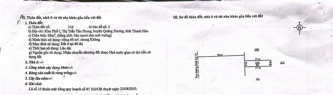 Bán nhà riêng: Bán gấp cặp đất có nhà mặt tiền QL1A Lưu Vệ - 136m2 (8x17m) - Sẵn