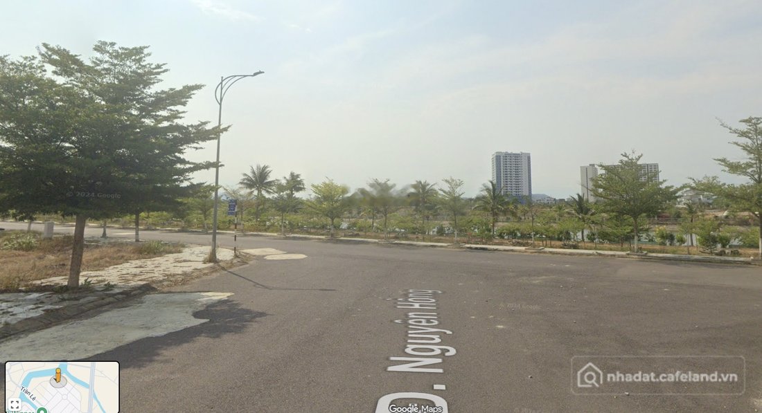 Bán đất thổ cư: Bán đất lô góc khu Nguyên Hồng, view sông, khu đô thị An Phú Thị