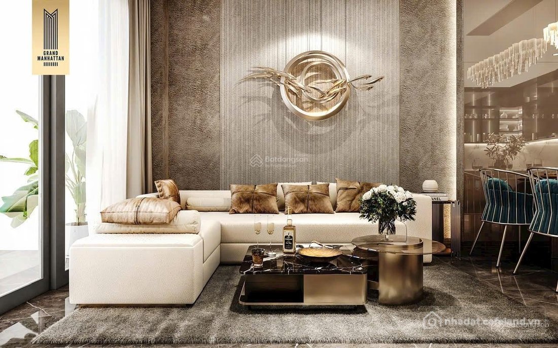 Bán căn hộ chung cư: Bán căn hộ 3PN The Grand Manhattan Quận 1 | Giá chỉ 17,5 tỷ
