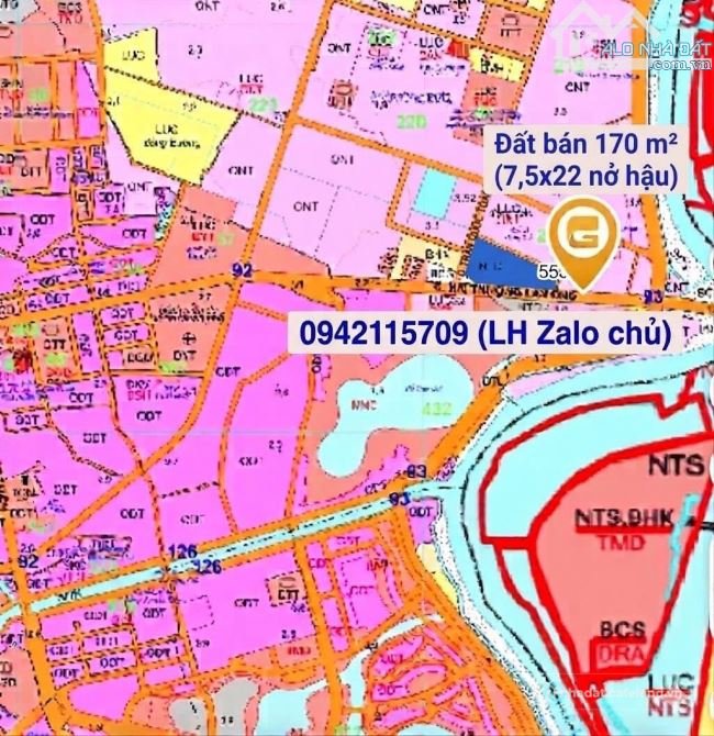 Bán đất thổ cư: Bán đất trung tâm TP Hà Tĩnh, MT đường Hải Thượng Lãm Ông, Phườn