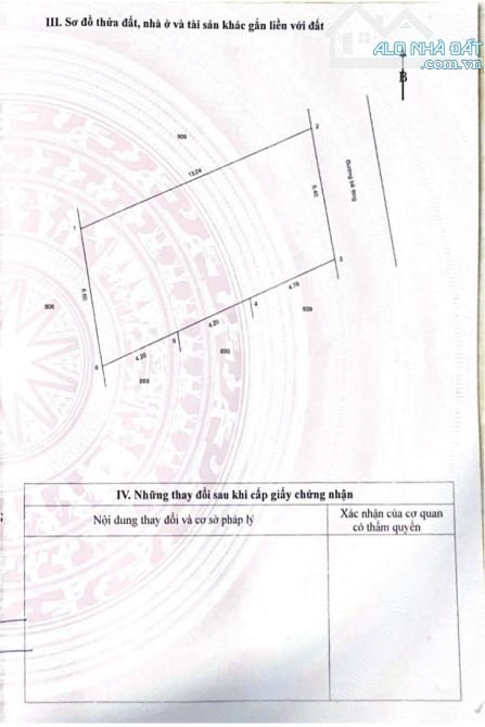 Bán đất thổ cư: Bán đất ODT gần ủy ban Thuận An, Bình Minh, Vĩnh Long