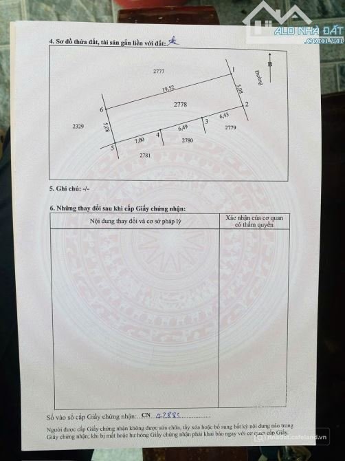 Bán đất thổ cư: ĐẤT LỐI 2 Đường Đức Thiết , xóm Trường Lân , Nghi Trường Diện tí