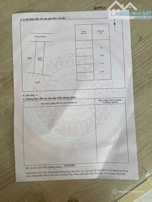 Bán đất thổ cư: Bán Đất 107m2 Ba Hàng, Phổ Yên, Thái Nguyên giá chỉ hơn 800tr