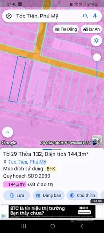 Bán đất thổ cư: Bán Đất 140m2 có sẵn 50 m2 thổ cư giá 1.6 tỷ tại - Chọn - Xã Tóc