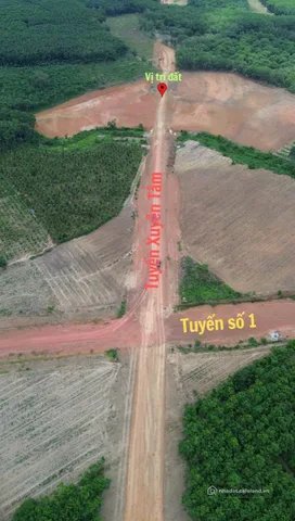 Bán đất thổ cư: Chủ Bán Lỗ Nửa Giá Xuyên Tâm 280tr Sát Tuyến 1