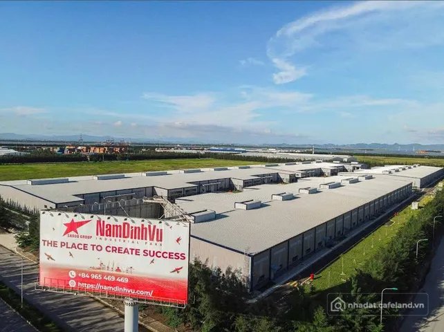 Cho thuê nhà kho - Xưởng: Cho thuê nhà xưởng đạt chuẩn 5000m2 tại KCN ĐÌNH VŨ