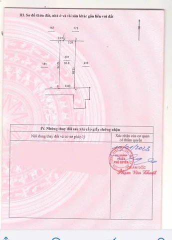 Bán đất thổ cư: Bán Đất 50.8m2 có sẵn 50.8 m2 thổ cư giá 2.1 tỷ tại - Chọn - Thị