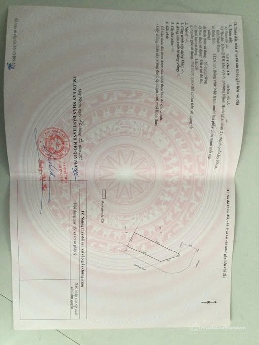 Bán đất thổ cư: Bán lô góc víp víp, mặt tiền xinh xinh, Quy Nhơn
