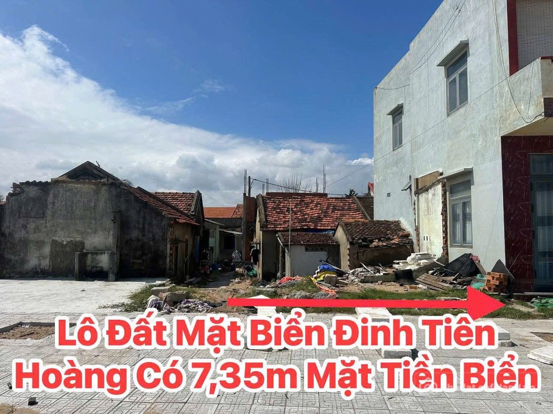 Bán đất thổ cư: Lô góc biển Đinh Tiên Hoàng - Vượng khí đón tài