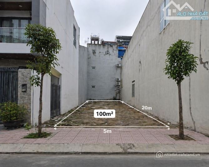 Bán đất thổ cư:  Đất Trần Hưng Đạo 100m² – MT 5m – 20m ra Phố – Gần Quảng Trườn