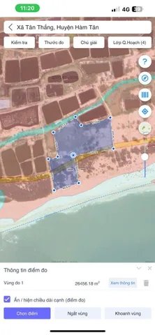 Bán đất thổ cư: Bán Đất 15000m2 giá 33 tỷ tại Xã Tân Thắng Huyện Hàm Tân Bình Th