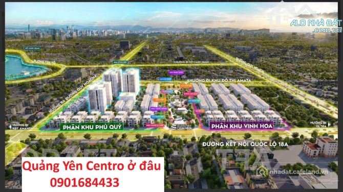 Bán đất thổ cư: Dự án Quảng Yên Centro - Cập nhật giá bán và chính sách tốt nhất