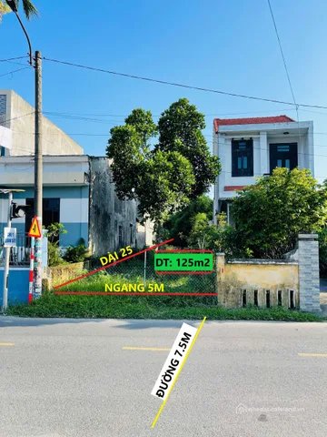 Bán đất thổ cư: ️ ️ MẶT TIỀN KINH DOANH, xe cộ qua lại tấp nập, khu sầm uất sá