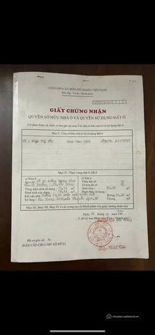 Bán nhà riêng: NHÀ MẶT TIỀN TÔN ĐỨC THẮNG P5 Gần nhà thờ chỉ 4ty5
