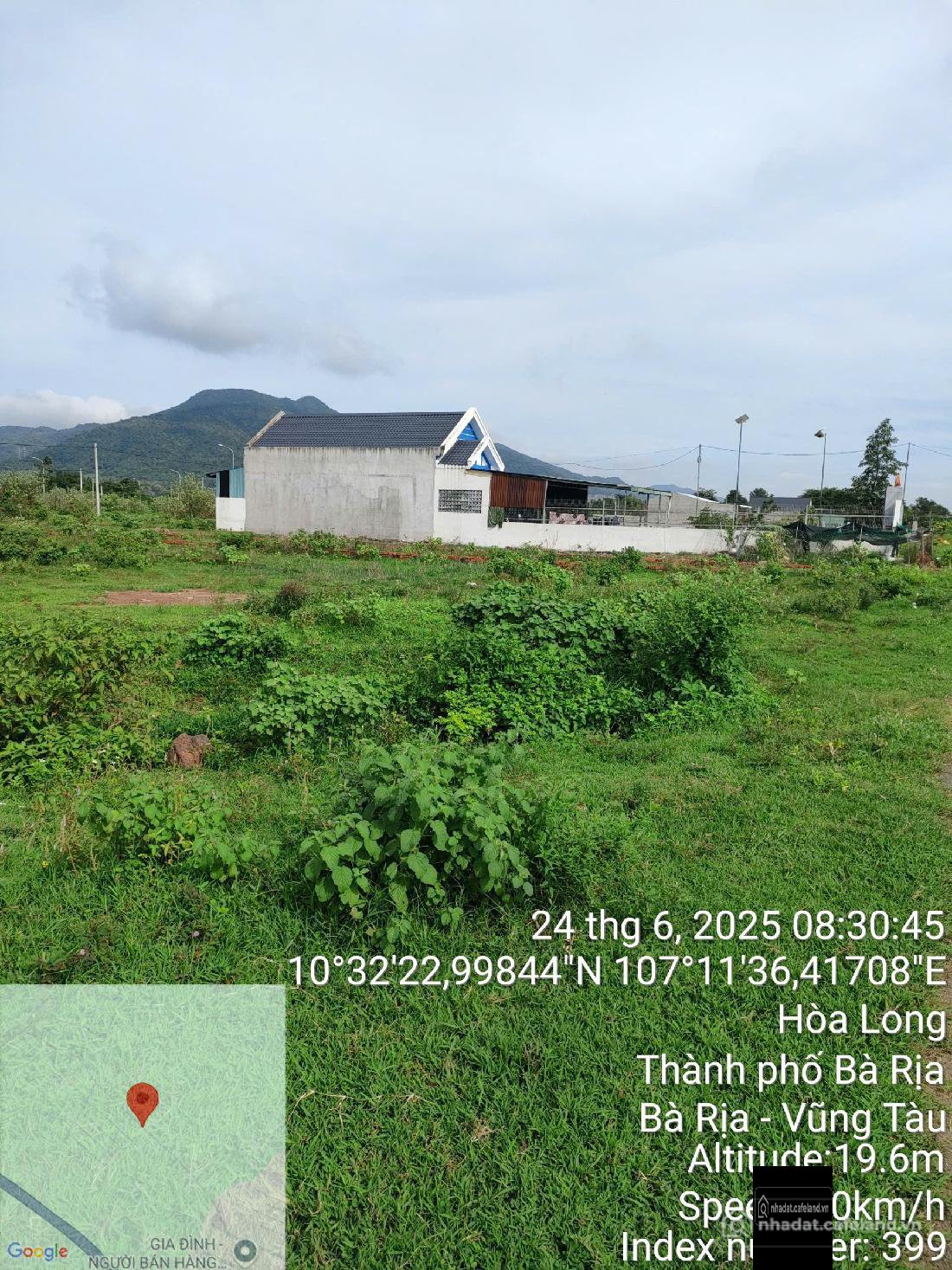 Bán nhà riêng: Cần bán đất đẹp, vuông vức 520m2, có 160m2 thổ cư, khu dân cư hiệ
