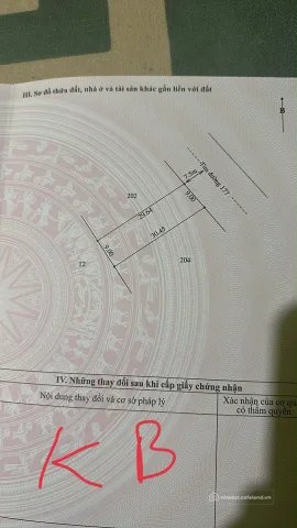 Bán đất thổ cư: Bán Đất 270m2 có sẵn 133 m2 thổ cư giá 1.8 tỷ tại Xã Sơn Kim 2 H