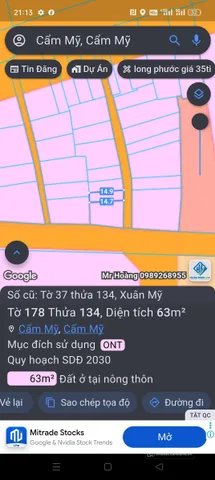 Bán nhà riêng: Bán nhà gần ql56 giá 600 triệu full thổ cư