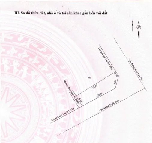 Bán đất thổ cư: Bán Đất 164m2 có sẵn 164 m2 thổ cư giá 1.6 tỷ tại Đường Trần Văn