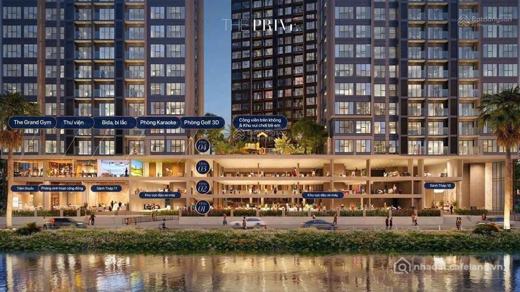Bán căn hộ chung cư: The privé quận 2 căn hộ 1pn view sông và sân vườn, đầu tư v