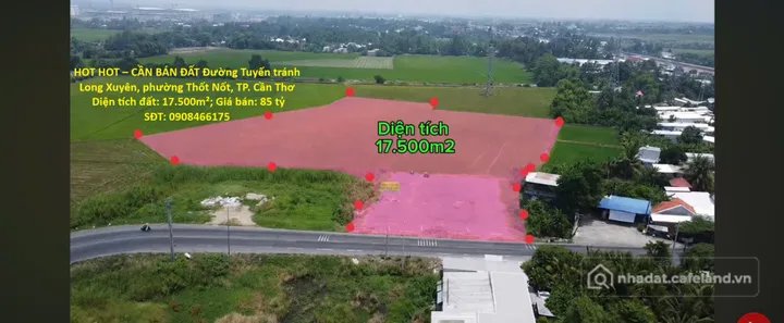 Bán đất thổ cư: Bán Đất 17500m2 có sẵn 17500 m2 thổ cư giá 85 tỷ tại - Chọn - Ph