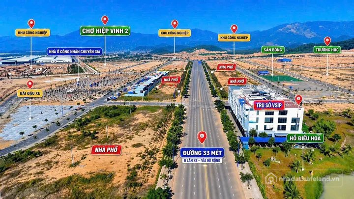 Bán đất thổ cư: ĐẤT NỀN KCN VSIP BÌNH ĐỊNH SỔ SẴN