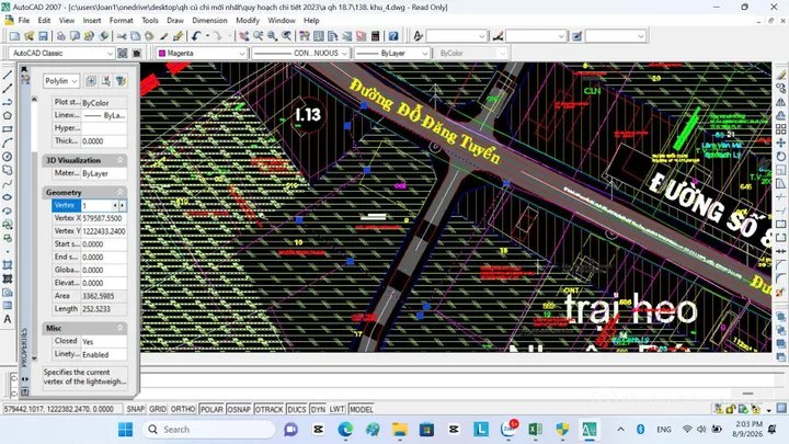 Bán đất thổ cư: (B421) Đất mặt tiền Đỗ Đăng Tuyển , xã Nhuận Đức, dt 3.362m2 , t