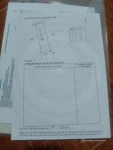 Bán đất thổ cư: Bán Đất 360m2 có sẵn 120 m2 thổ cư giá 1.25 tỷ tại Xã Hòa Phú Th