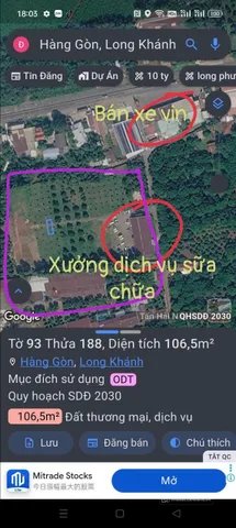 Bán đất thổ cư: Bán dự án 143 nền ngay trung tâm long phường long khánh