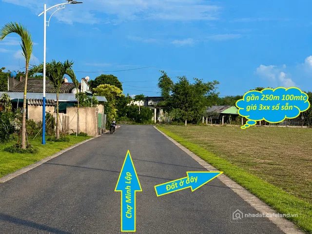 Bán đất thổ cư: Đất thổ cư sát bên QL lớn và chợ
