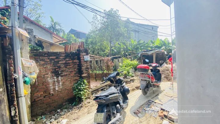 Bán đất thổ cư: Bán đất Xóm Mít Cổ Loa 60,4m2 sẵn sổ giá chỉ 3,6 tỷ đường nhựa đ