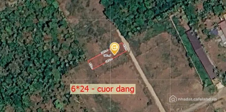 Bán đất thổ cư: Bán Đất 145m2 có sẵn 60 m2 thổ cư giá 760 triệu tại Xã Cuor Đăng