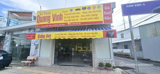Bán nhà riêng: Bán Nhà Góc 2 Mặt Tiền Đường Hoàng Quốc Việt, P.An Bình, Tp Cần T