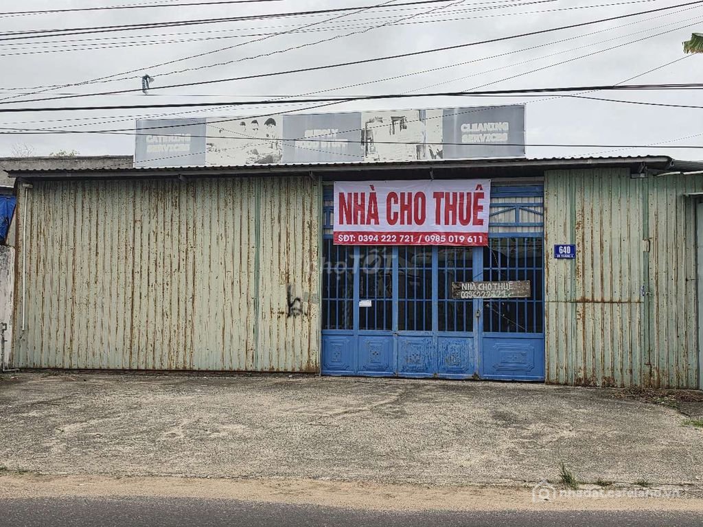Nhà phố: Cho Thuê NHÀ + XƯỞNG