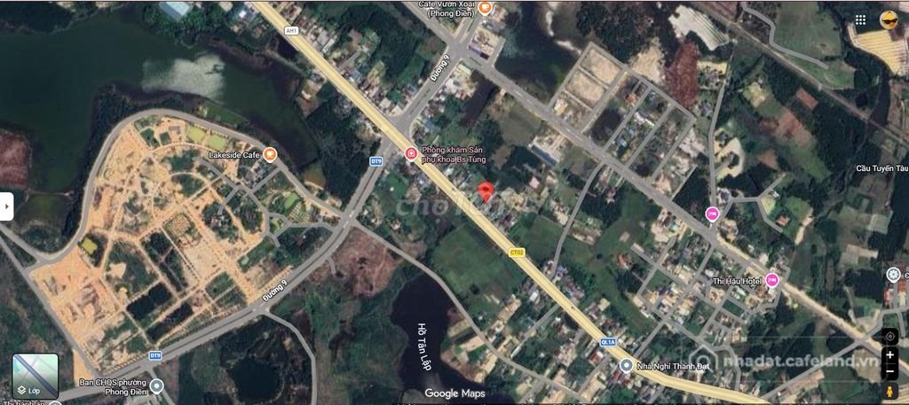 Bán đất thổ cư: Bán đất QL1A Phong Điền, Huế
