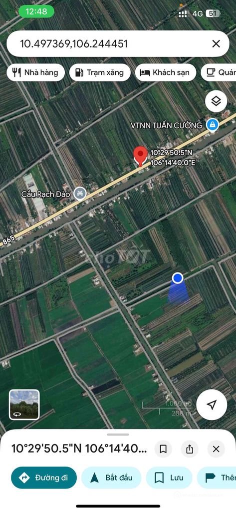 Bán đất nông, lâm nghiệp: *** 550 M2 -ĐẤT TÂN PHƯỚC3- CLN CHỜ LÀM ĐƯỜNG XONG LÊN
