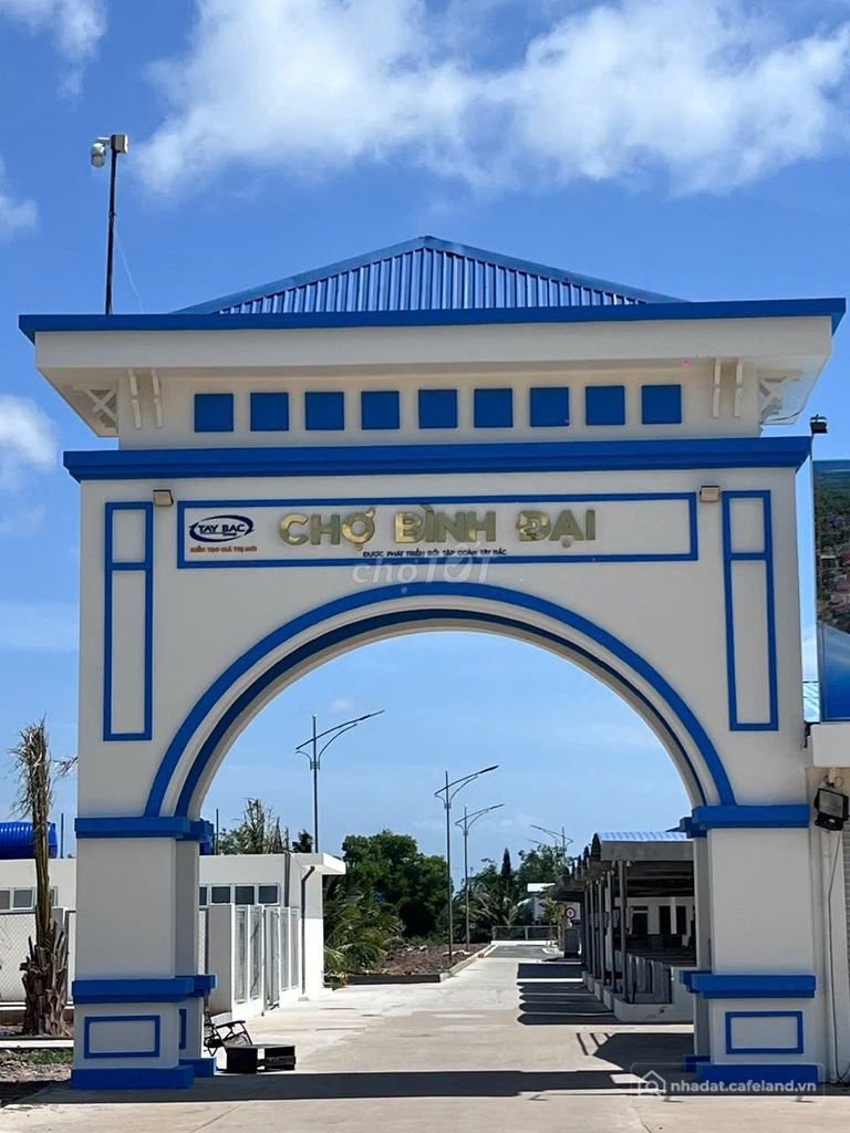 Bán đất nền dự án:  PHỐ CHỢ BÌNH ĐẠI – TÂM ĐIỂM GIAO THƯƠNG, NƠI AN CƯ & ĐẦU TƯ