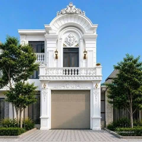 Bán nhà riêng: Nhà tân cổ điển, 1 trệt 1 lầu, ngang 5m, sân ô tô, 4 phòng ngủ, g