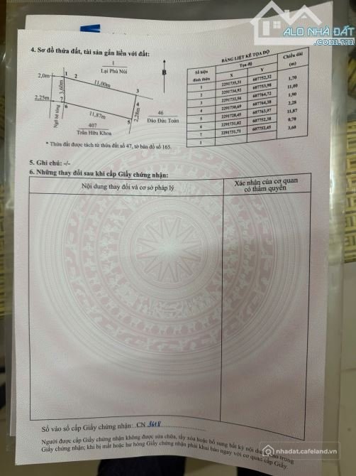 Bán đất thổ cư: ️️1 lô duy nhất trung tâm phường Đồ Sơn, Hải Phòng, ngay gần b