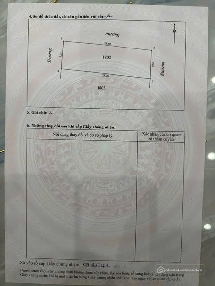 Bán đất thổ cư: Bán lô đất 260m2 mặt tiền đường nhựa tại xã Đông Lộc, vị trí đắc