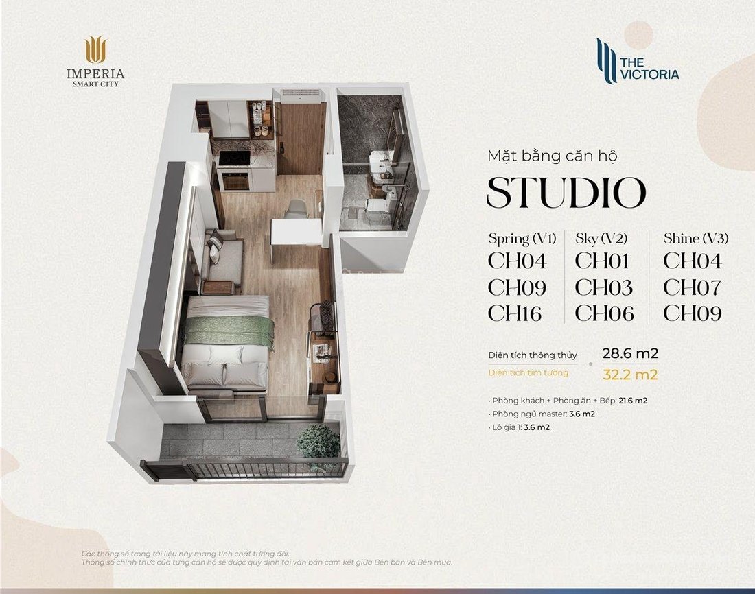 Bán căn hộ chung cư: Chính chủ bán căn hộ studio Victoria Vin Smart