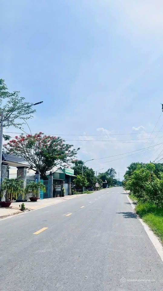 Bán đất thổ cư: Đất thổ cư mặt tiền nhựa tại xã An Ninh, Đức Hòa, Long An