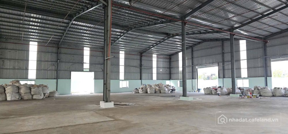 Nhà kho - Xưởng: Cho thuê kho xưởng 4.800m2 Đức Hòa, phòng cháy chữa cháy tự độn