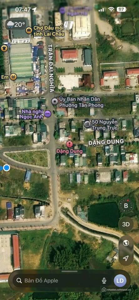 Bán nhà riêng: Sốc nhiệt với nhà mặt đường Đặng Dung, Lai Châu giá cực yêu